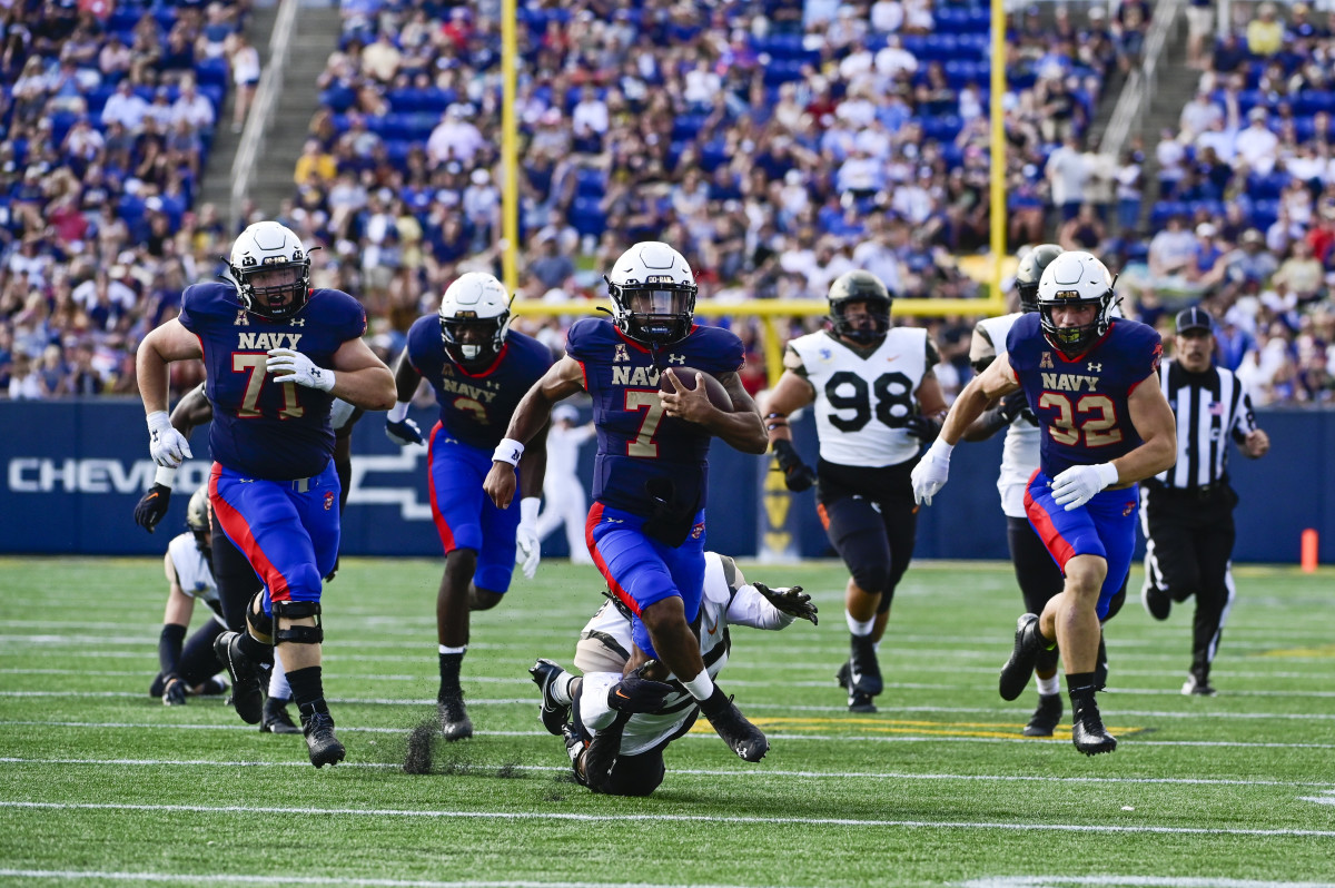 Can Navy sophomore QB Xavier Arline develop into a special player like Malcolm Perry? 